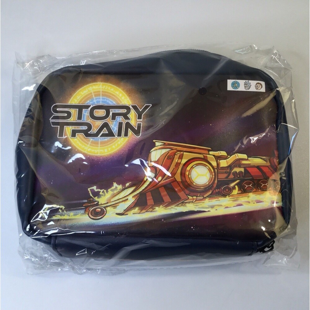 Rick and Morty Story Train Zipper Pouch Subscription Box Exclusive May 2021